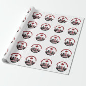 Ottawa Canada skyline Cadeaupapier (Uitgerold)