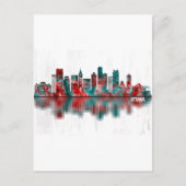 Ottawa Canada Skyline Feestdagenkaart (Voorkant)