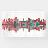 Ottawa Canada Skyline Spandoek (Horizontaal)