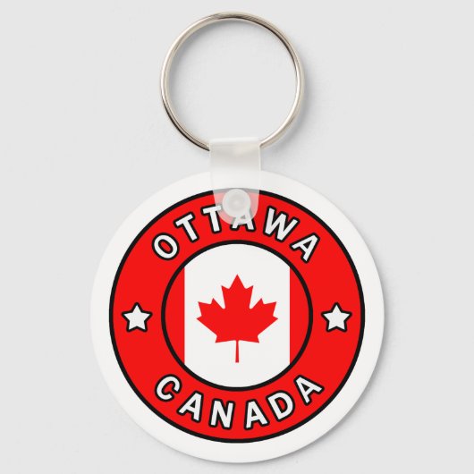 Ottawa Canada Sleutelhanger (Voorkant)