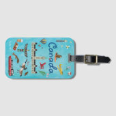 Ottawa Canada Summer Greetings  Bagagelabel (Voorkant (horizontaal))