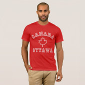 Ottawa Canada T-shirt (Voorkant volledig)