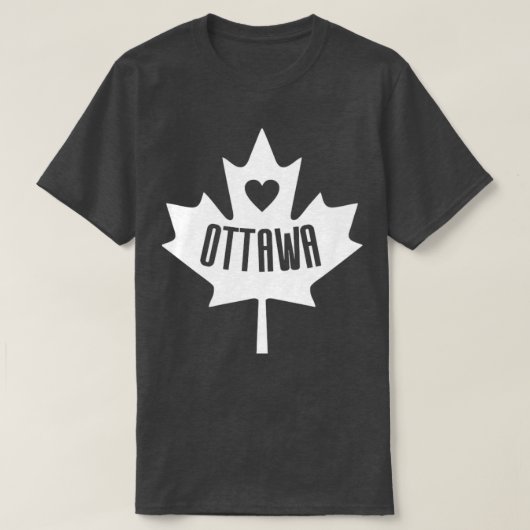 Ottawa Canada T-shirt (Design voorkant)