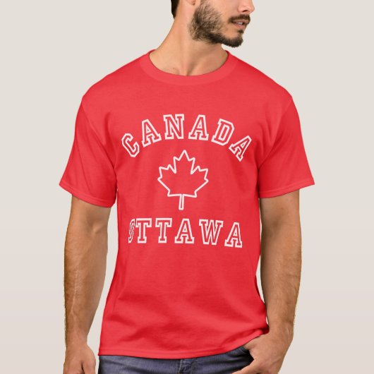 Ottawa Canada T-shirt (Voorkant)