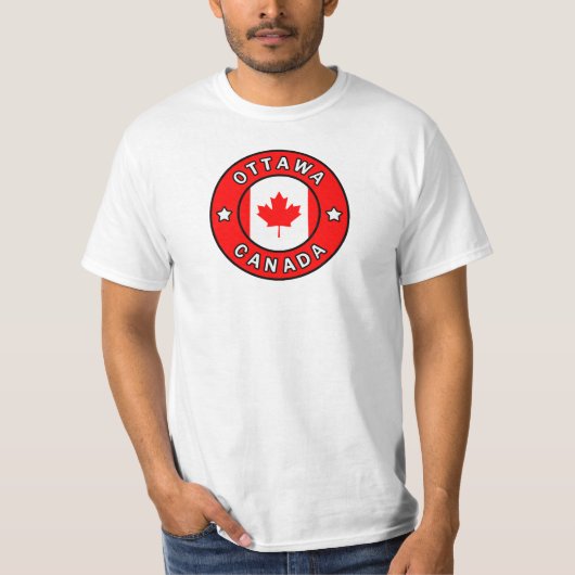 Ottawa Canada T-shirt (Voorkant)