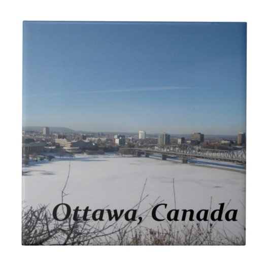 Ottawa Canada Tegeltje (Voorkant)