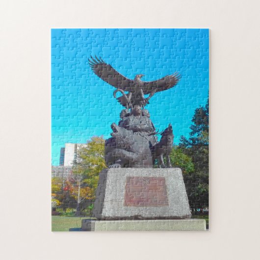 Ottawa Canada Veteranenmonument Legpuzzel (Verticaal)