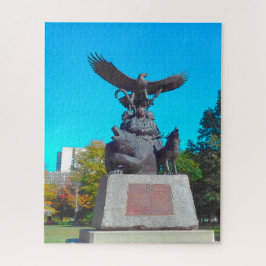 Ottawa Canada Veteranenmonument Legpuzzel