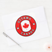 Ottawa Canada Vierkante Sticker (Envelop)