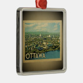 Ottawa Canada Vintage Travel Ornament (Rechts)