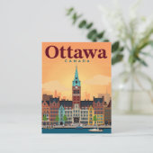 Ottawa Clock Tower ByWard Market Briefkaart (Staand voorkant)