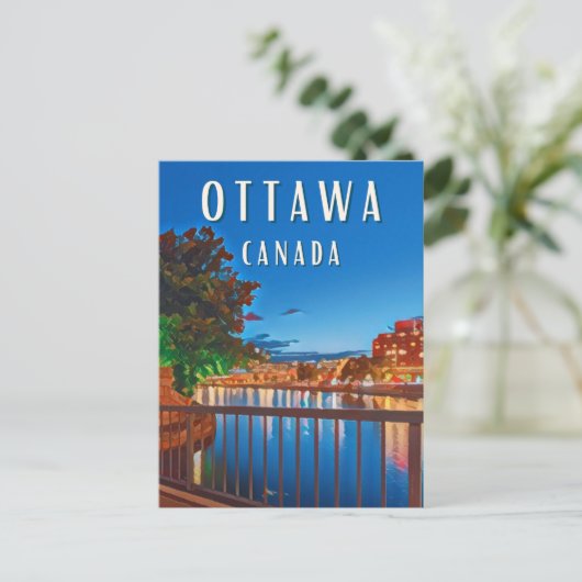 Ottawa: Dynamische hoofdstad van Canada Briefkaart (Staand voorkant)