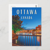 Ottawa: Dynamische hoofdstad van Canada Briefkaart (Voorkant / Achterkant)