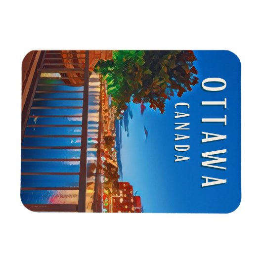 Ottawa: Dynamische hoofdstad van Canada Magneet (Horizontaal)