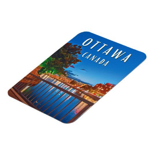 Ottawa: Dynamische hoofdstad van Canada Magneet (Linkerzijde)