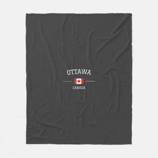 Ottawa Fleece Deken (Voorkant)