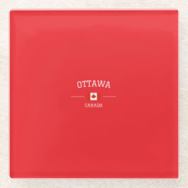 Ottawa Glazen Onderzetter