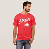 Ottawa Graffiti T-shirt (Voorkant volledig)