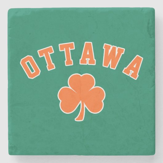 Ottawa Irish Stenen Onderzetter (Voorkant)