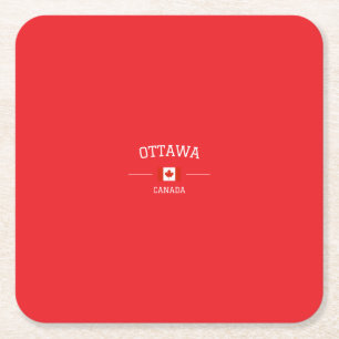 Ottawa Kartonnen Onderzetters