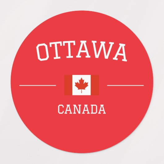 Ottawa Labels (Design 1)