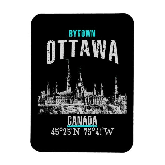 Ottawa Magneet (Verticaal)