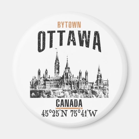 Ottawa Magneet (Voorkant)