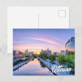 Ottawa, Ontario, Canada Briefkaart (Voorkant / Achterkant)