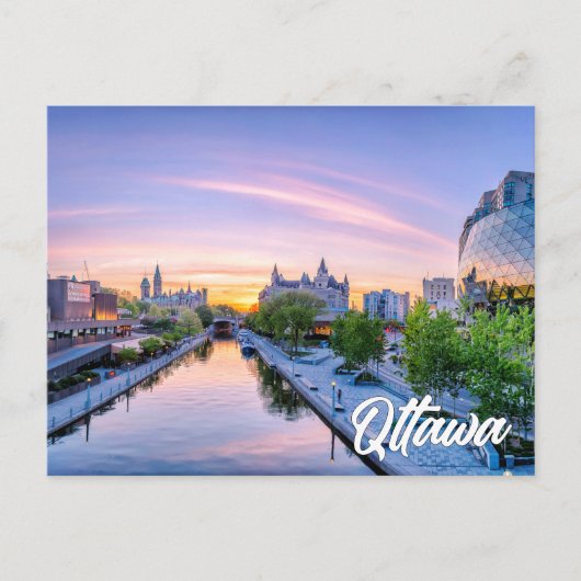 Ottawa, Ontario, Canada Briefkaart (Voorkant)