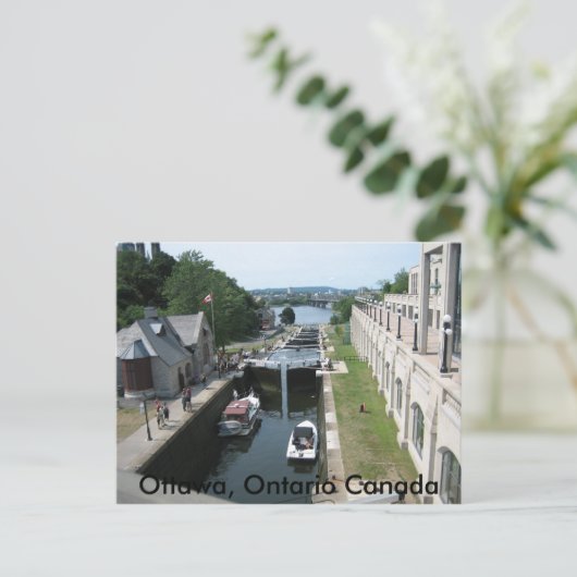 Ottawa, Ontario Canada Briefkaart (Staand voorkant)