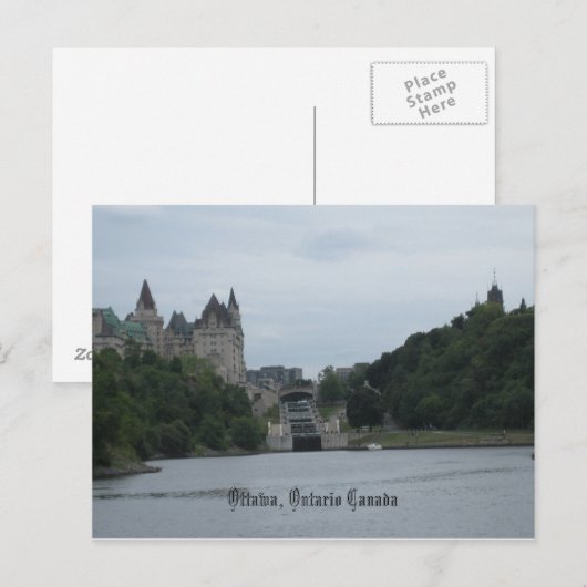 Ottawa, Ontario Canada Briefkaart (Voorkant / Achterkant)