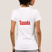 Ottawa Ontario, Canada T-shirt (Achterkant)