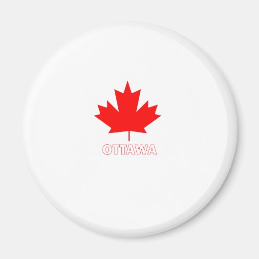 Ottawa, Ontario Magneet (Voorkant)