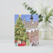Ottawa Ontario tijdens het kerstBriefkaart Briefkaart (Staand voorkant)