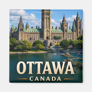 Ottawa Parliament Hill en Canadees erfgoed Magneet