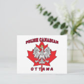 Ottawa Pools Canadees Leaf Briefkaart (Staand voorkant)