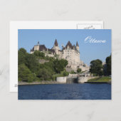Ottawa, Rideau Canal, Laurier Briefkaart (Voorkant / Achterkant)