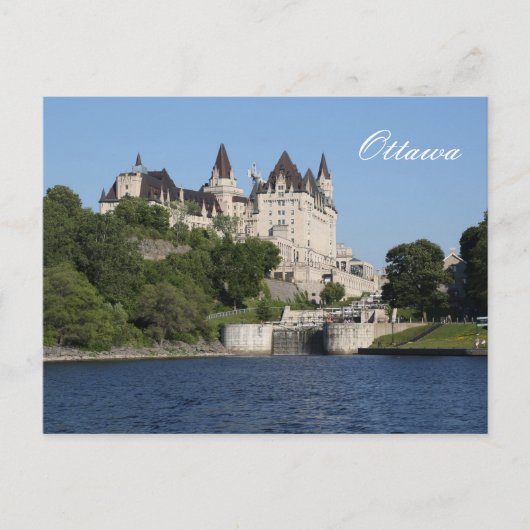 Ottawa, Rideau Canal, Laurier Briefkaart (Voorkant)