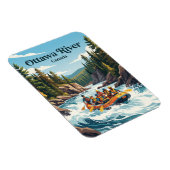 Ottawa rivier Canada Magneet (Rechterzijde)