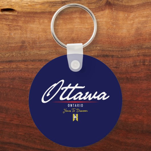 Ottawa-script Sleutelhanger (Voorkant)