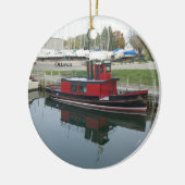 Ottawa-sieroog Keramisch Ornament (Links)