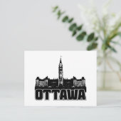 Ottawa Skyline Briefkaart (Staand voorkant)