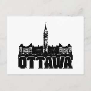 Ottawa Skyline Briefkaart