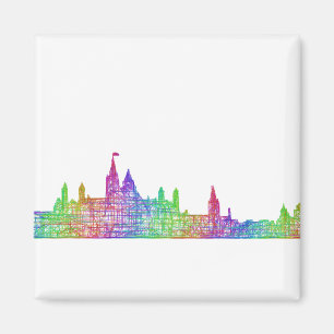 Ottawa skyline magneet