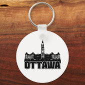 Ottawa Skyline Sleutelhanger (Voorkant)