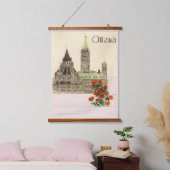 Ottawa Wall Print hangend wandtapijt Hangend Wandkleed (Slaapkamer)