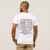 OTTB CLUB, JE SNAPT HET! T-SHIRT (Achterkant volledig)