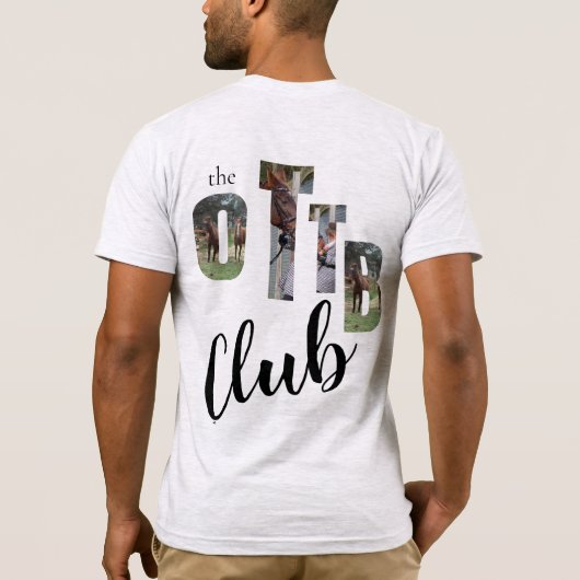 ottb club  t-shirt (Achterkant)