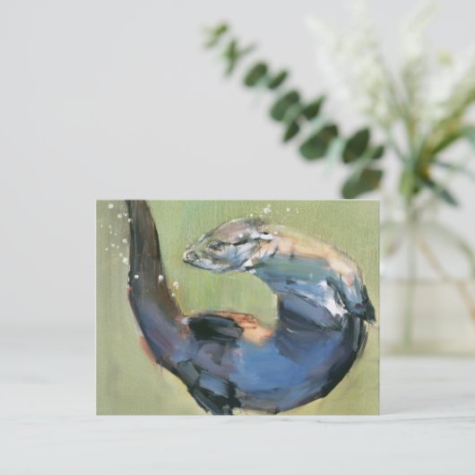 otter 2003 briefkaart (Staand voorkant)