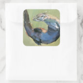 otter 2003 vierkante sticker (Tas)